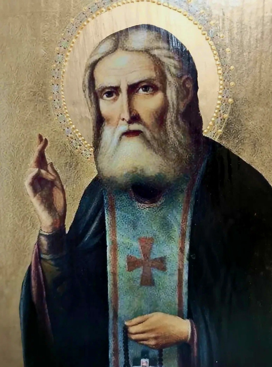 Икона, Серафим Саровский
