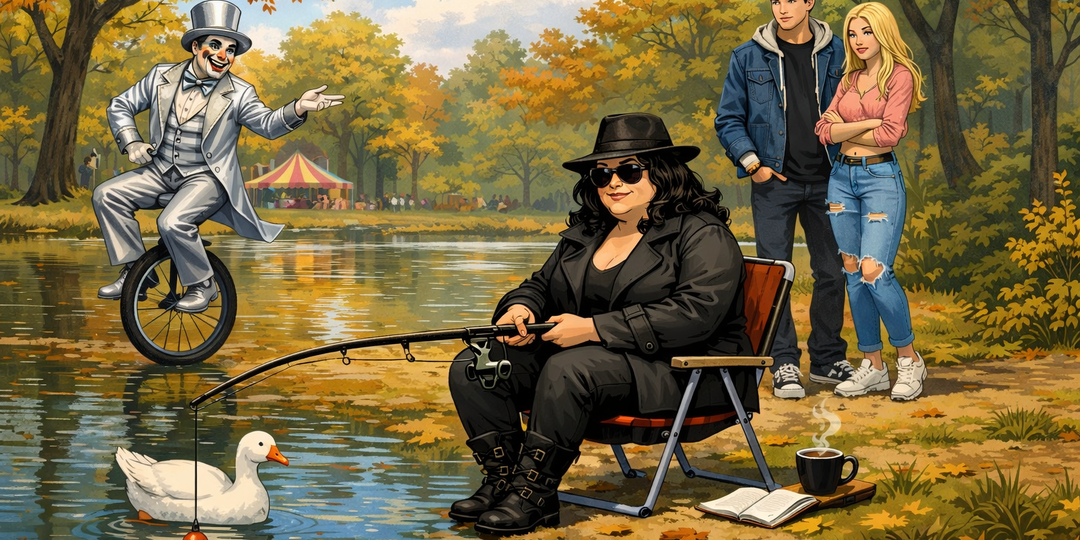 Иронический детектив - Майор, стажёры и пропавший гусь