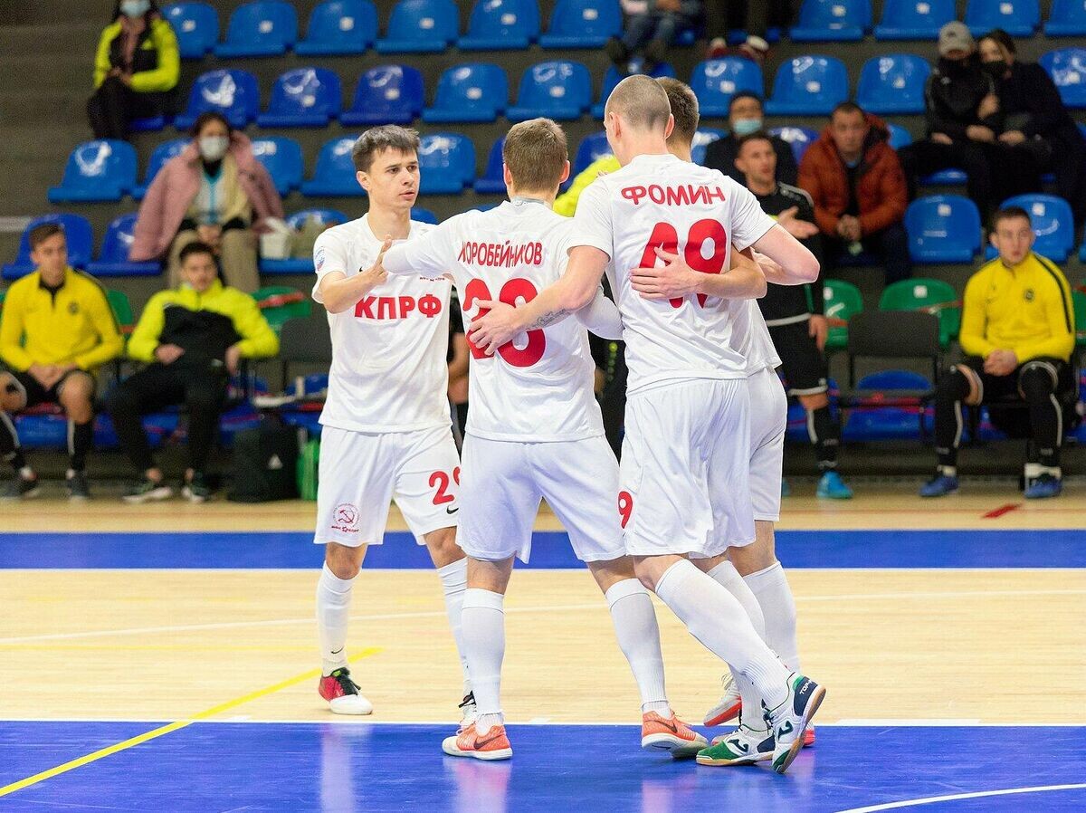    Футболисты КПРФ | © Фото : Пресс-служба МФК КПРФ