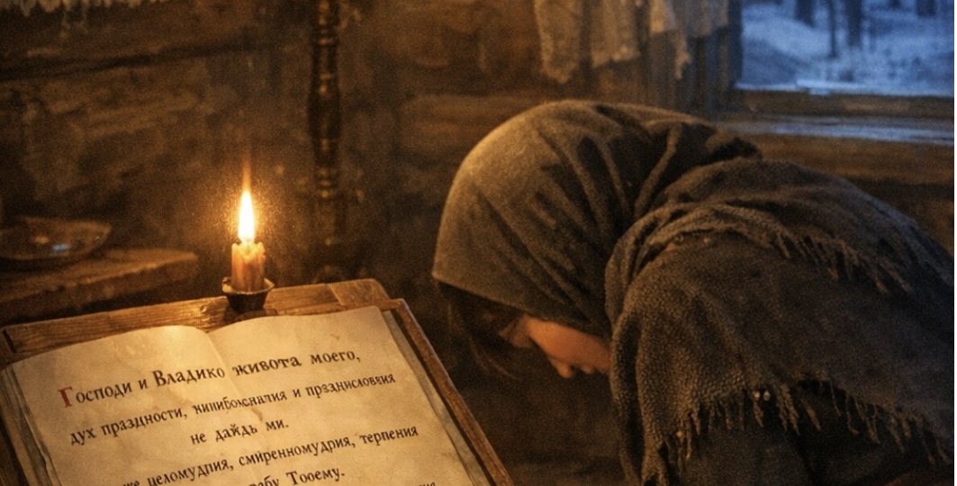 Молитвенное правило в дни Великого поста