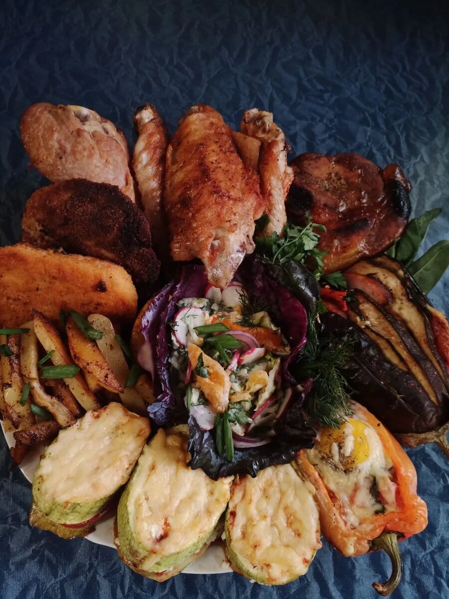 Не сложный способ подачи любимых продуктов.