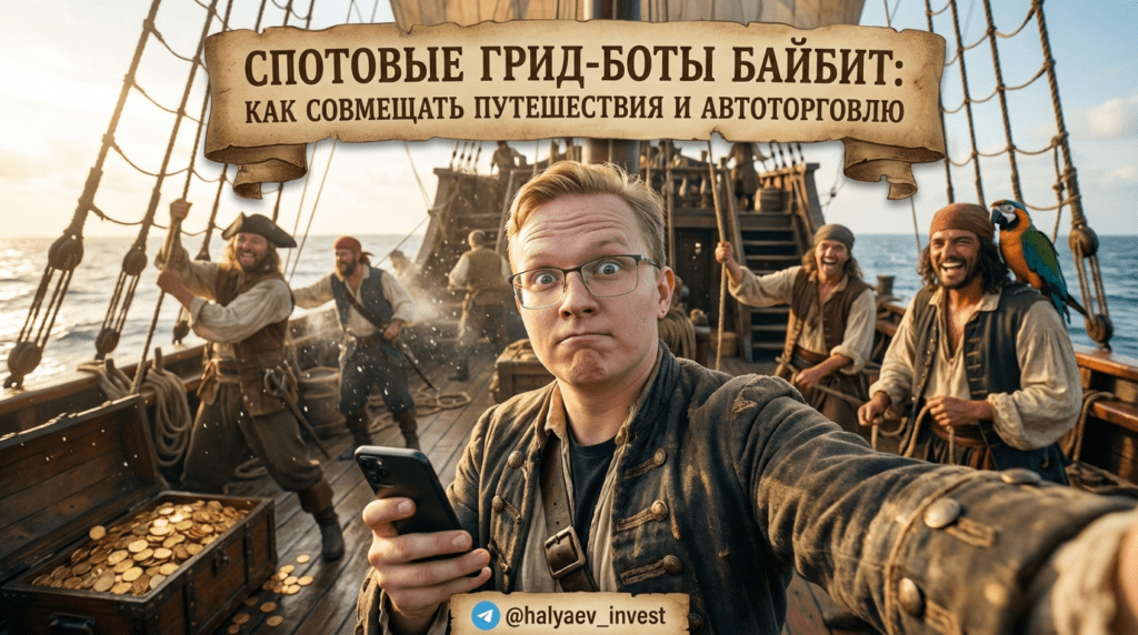    Совмещение путешествий и трейдинга через грид-ботов Bybit