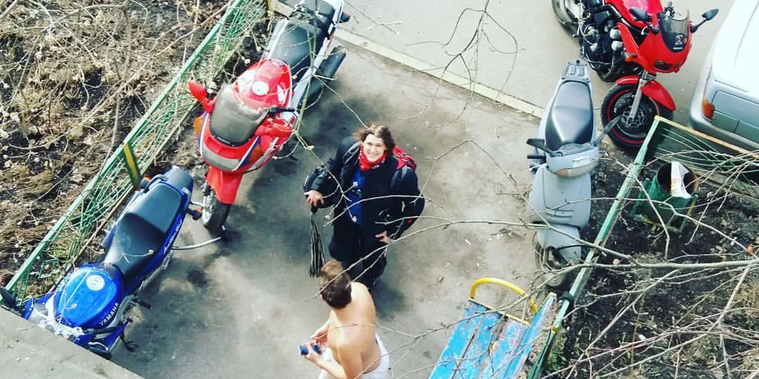 Мотокросс с Васей, или Женщина за рулем