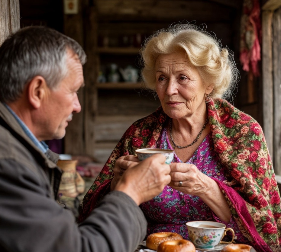 Мать в гостях у Жоры Патрино