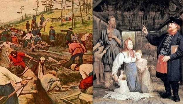 Бесправие крепостных Фото из открытого доступа