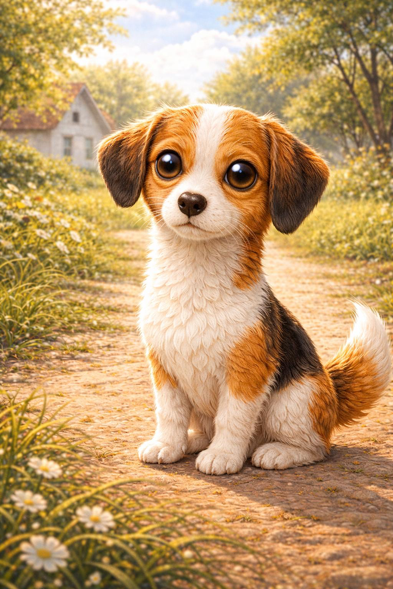 Собачка Тихоня