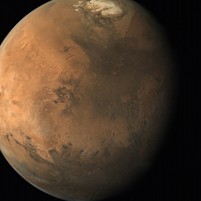 Марс. Источник: wikimedia