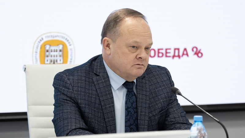    Главный врач Ставропольского краевого клинического онкологического диспансера Константин Хурцев Фото: Валерия Алтухова / / ИА «Победа26»