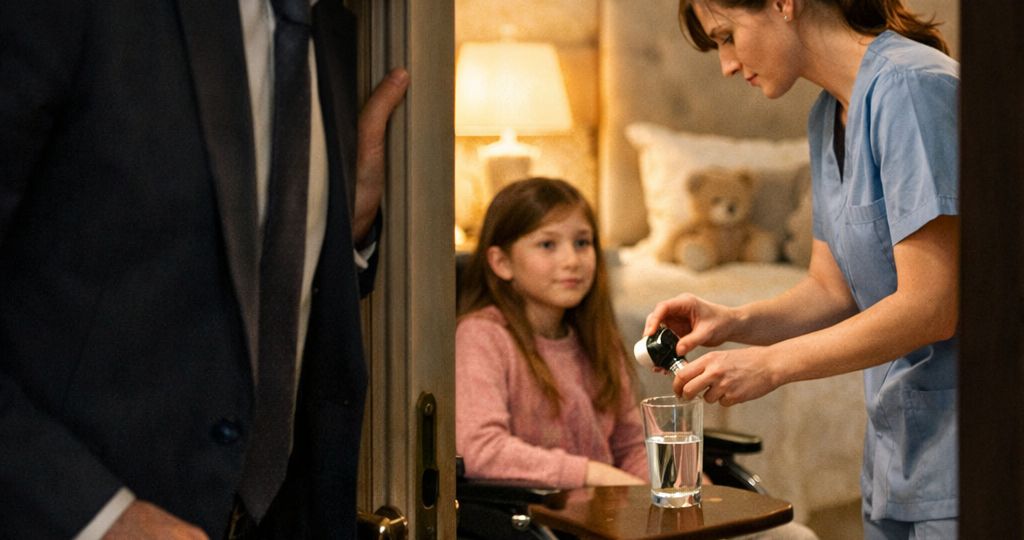 БОГАТЫЙ ДЕД НАНЯЛ СИДЕЛКУ ДЛЯ ТЯЖЕЛО БОЛЬНОЙ ВНУЧКИ… НО, ТИХО ЗАГЛЯНУВ В КОМНАТУ, ОН ОЦЕПЕНЕЛ ОТ УВИДЕННОГО…