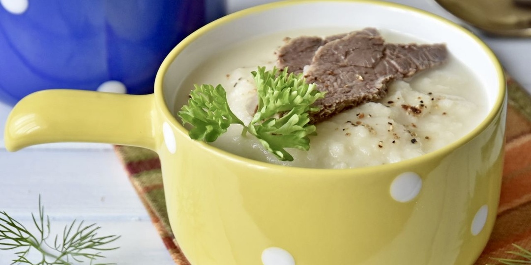 Суп-пюре из цветной капусты