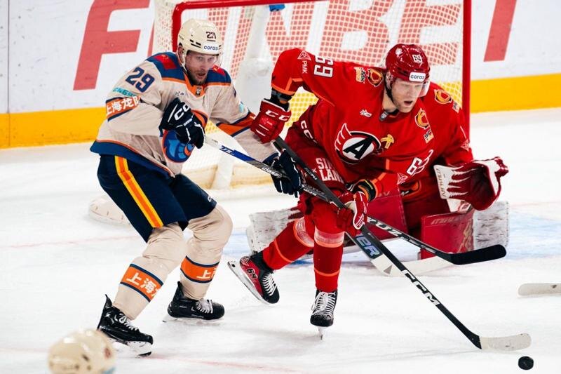    Фото: пресс-служба ХК «Автомобилист»/Момент матча