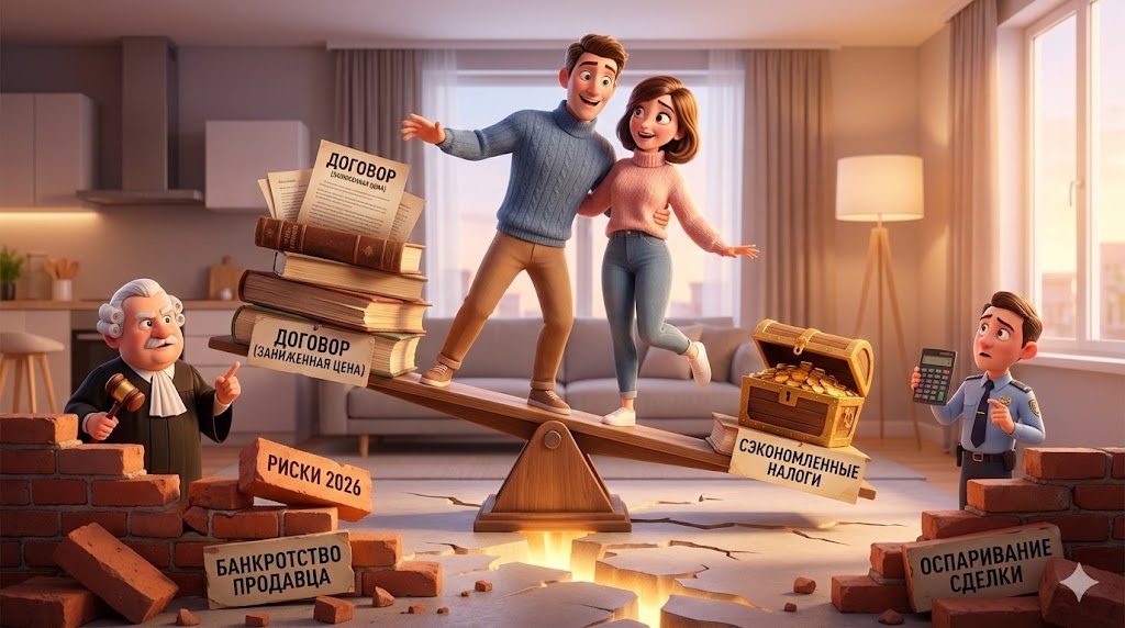 "Серые" схемы покупки жилья 2026: почему расписка не спасет сделку
