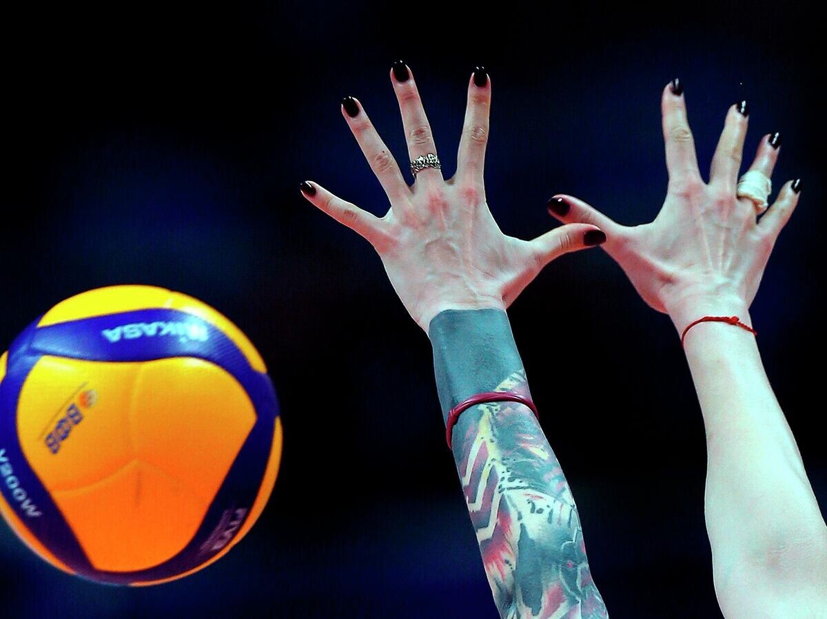    Волейбольный мяч | © РИА Новости / Роман Кручинин