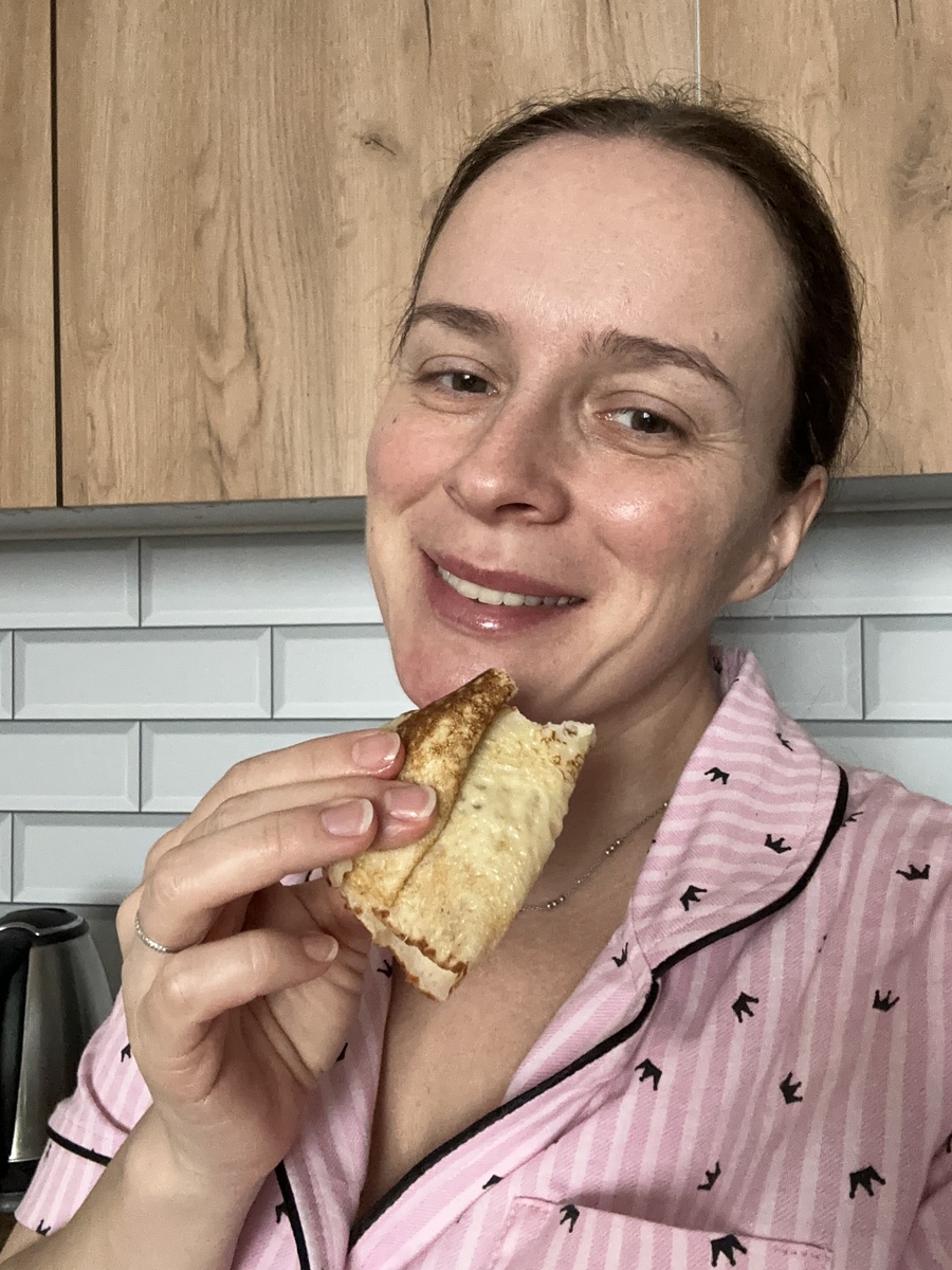 Блины в бутылке 