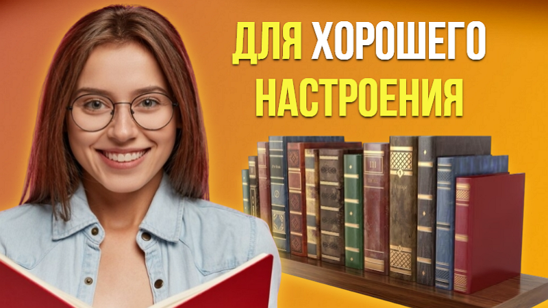 Книги для хорошего настроения: Когда хочется просто выдохнуть и посмеяться