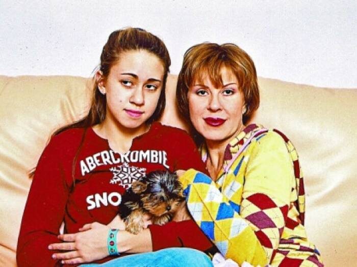    Юная Татьяна Плаксина во время учебы в Нью-Йорке.