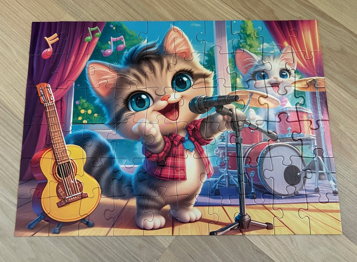 Кто не любит музыку и котов?