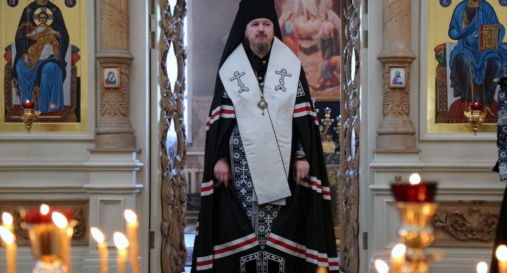 Вечерня с чином прощения в Христорождественском кафедральном соборе города Уварово.