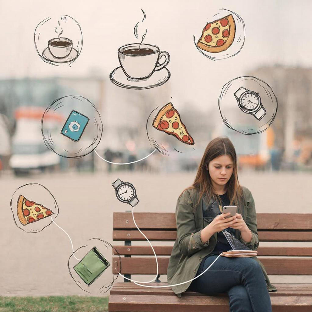 Вроде бы ничего лишнего не покупала, а деньги куда-то деваются. Фото создано ИИ.