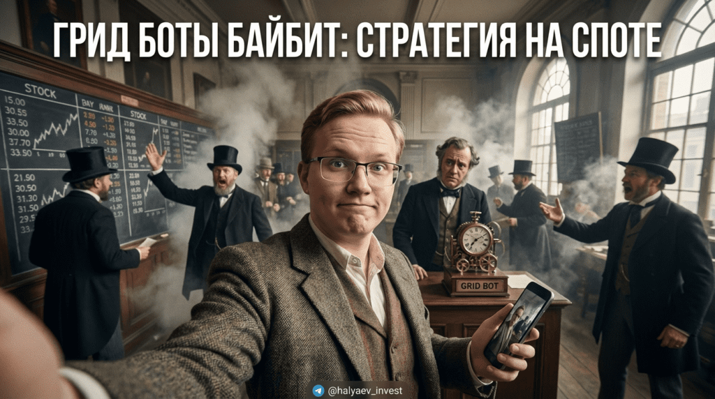    Автоматизация спотовой торговли с помощью сеточных ботов Bybit
