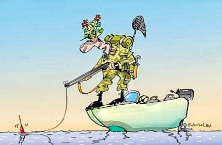 ПРИКОЛЬНЫЕ АНЕКДОТЫ про военных на рыбалке и не только