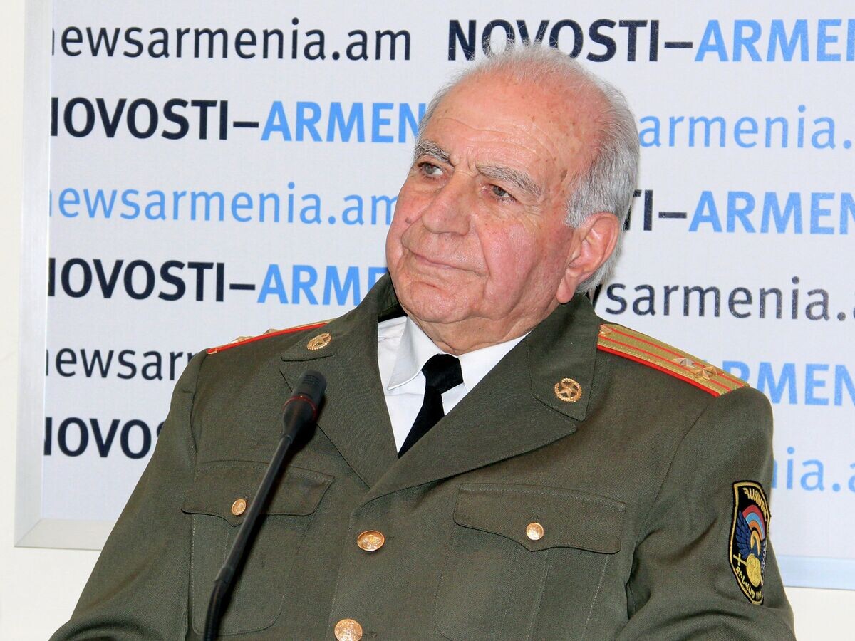   Председатель Комитета ветеранов войны и Вооруженных сил Армении Петрос Арташесович Петросян | © Фото : Новости-Армения/Г.Амирханов