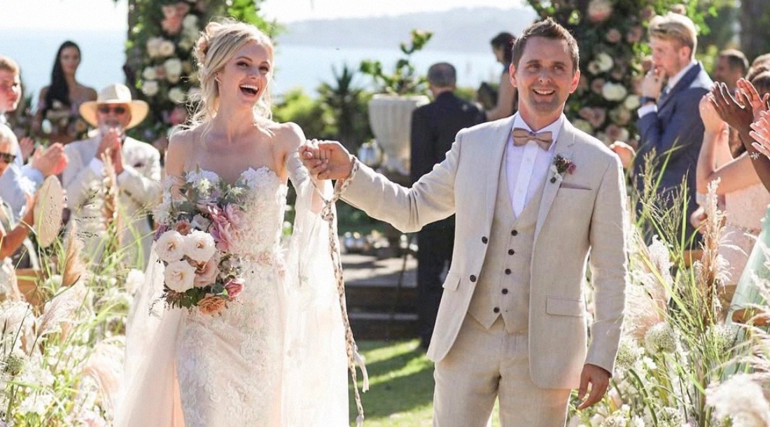     Элль Эванс и Мэттью Беллами / Фото: соцсети Мэттью Беллами