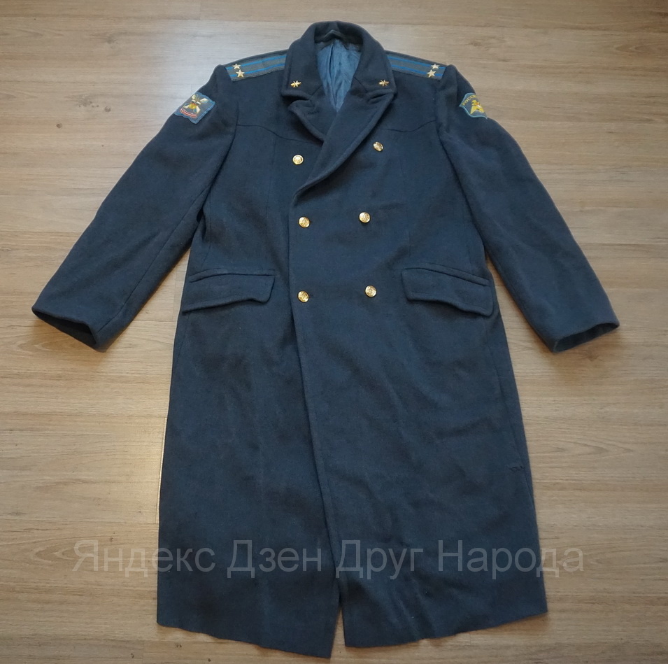 Парадное офицерское пальто шерстяное (зимнее) обр. 2010 г. Из коллекции автора