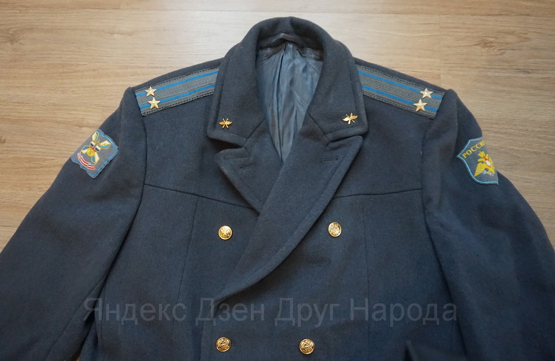 Парадное офицерское пальто шерстяное (зимнее) обр. 2010 г. Из коллекции автора