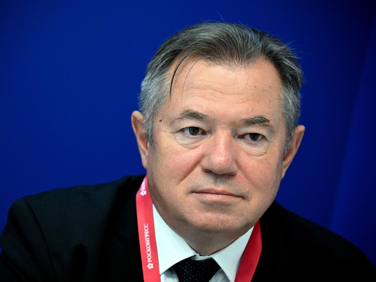    Сергей Глазьев на ПМЭФ-2023 | © Фотохост-агентство РИА Новости