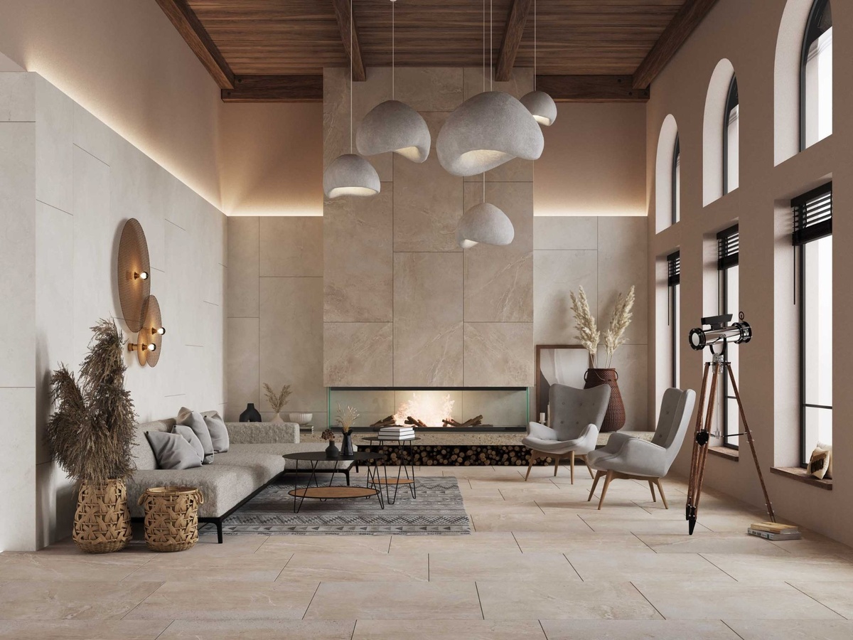 Керамогранит Kailas с текстурой натурального камня. Источник: Estima