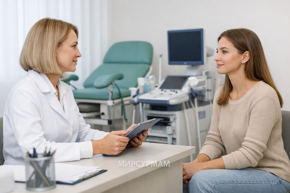 Современный кабинет гинеколога в частной клинике Москвы