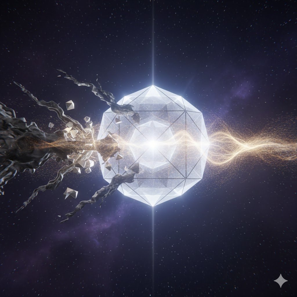 "Метрон: Преодоление Энтропии", иллюстрация создана сетью Джемини