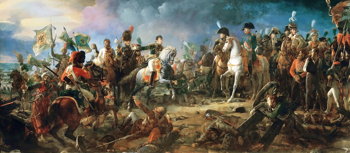 Шёнграбенское сражение. © Картина Франсуа Паскаля Симона Жерара
