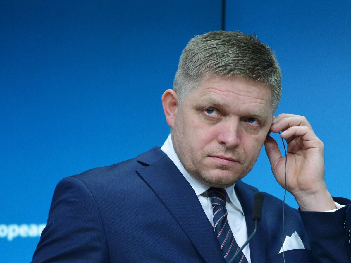    Премьер-министр Словакии Роберт Фицо© РИА Новости . Алексей Витвицкий