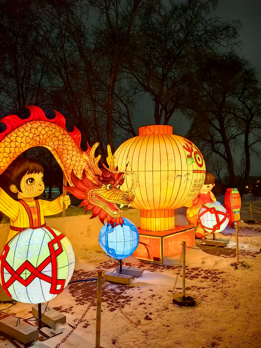 Фестиваль китайских фонарей Петербург