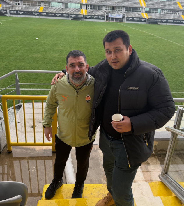 Фаррух Сайфуллаев и Арда Туран Фото из соцсетей Фарруха Сайфуллаева