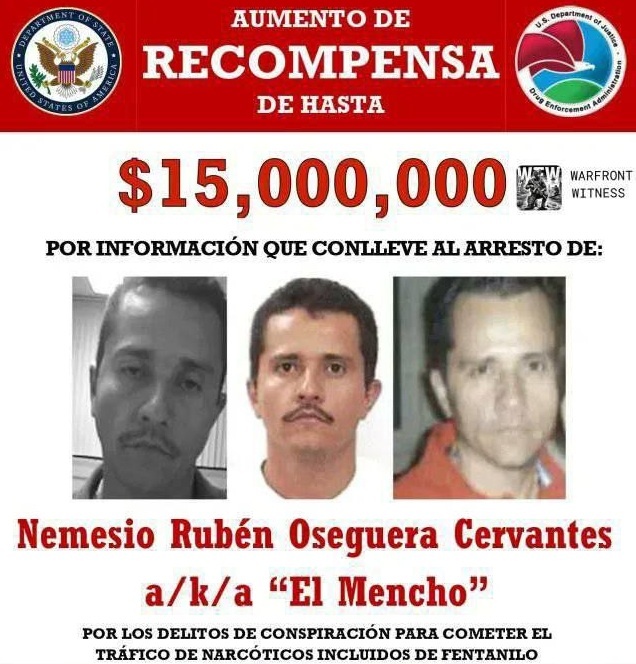    Официальная ориентировка на Эль Менчо