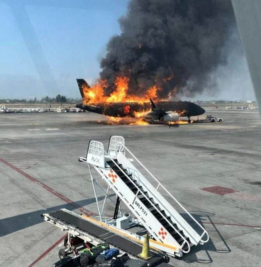 Поджег самолета