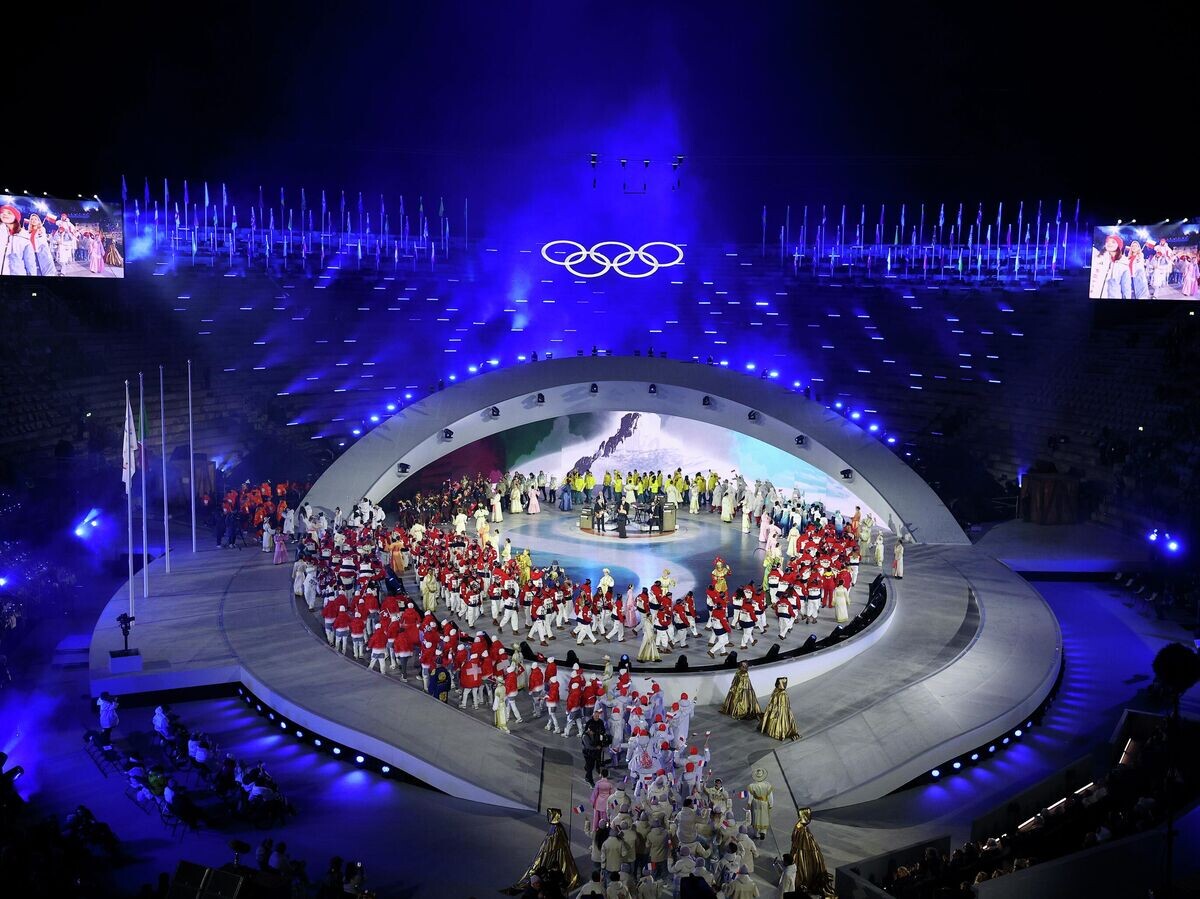    Церемония закрытия Олимпиады-2026 | © Getty Images / Dean Mouhtaropoulos