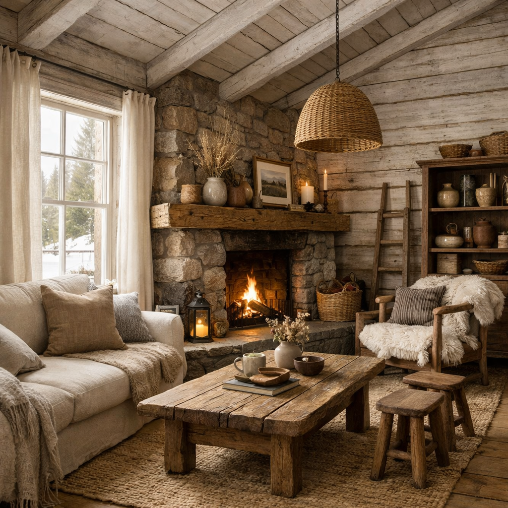 Стиль РУСТИК в интерьере 