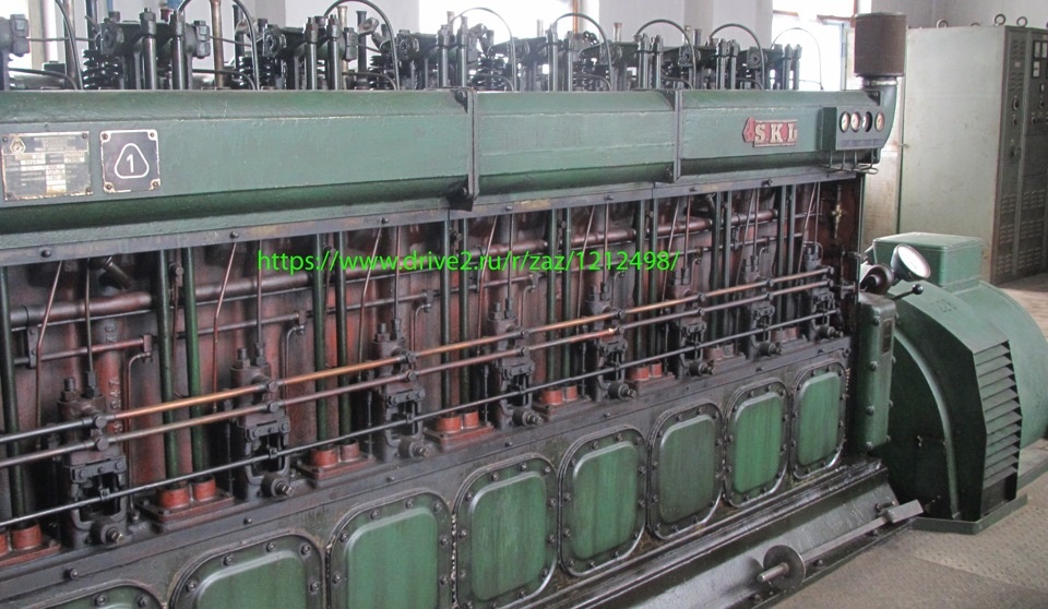 2. Дизель-генератор, установленный на "Г. Орджоникидзе" 8НВД36 1