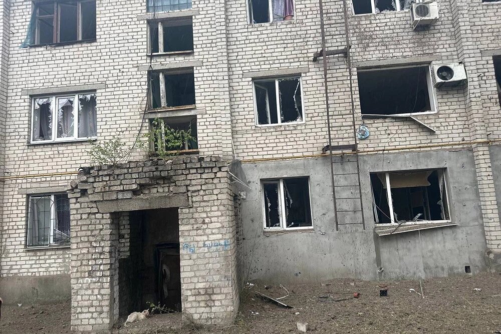    ВСУ намерено пытаются буквально стереть город с лица земли вместе с жителями, запуская ракеты и дроны мирным домам. Фото: Личный архив