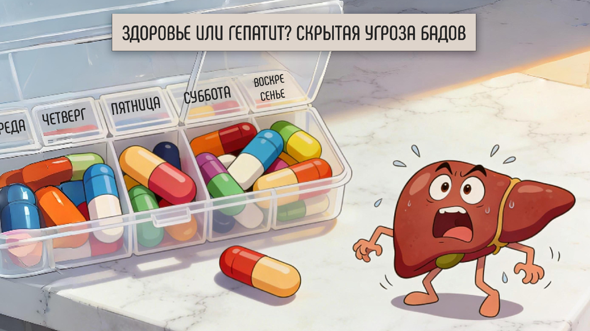 Горсть здоровья или удар по печени? как безобидные витамины убивают печень быстрее алкоголя (случай из практики)
