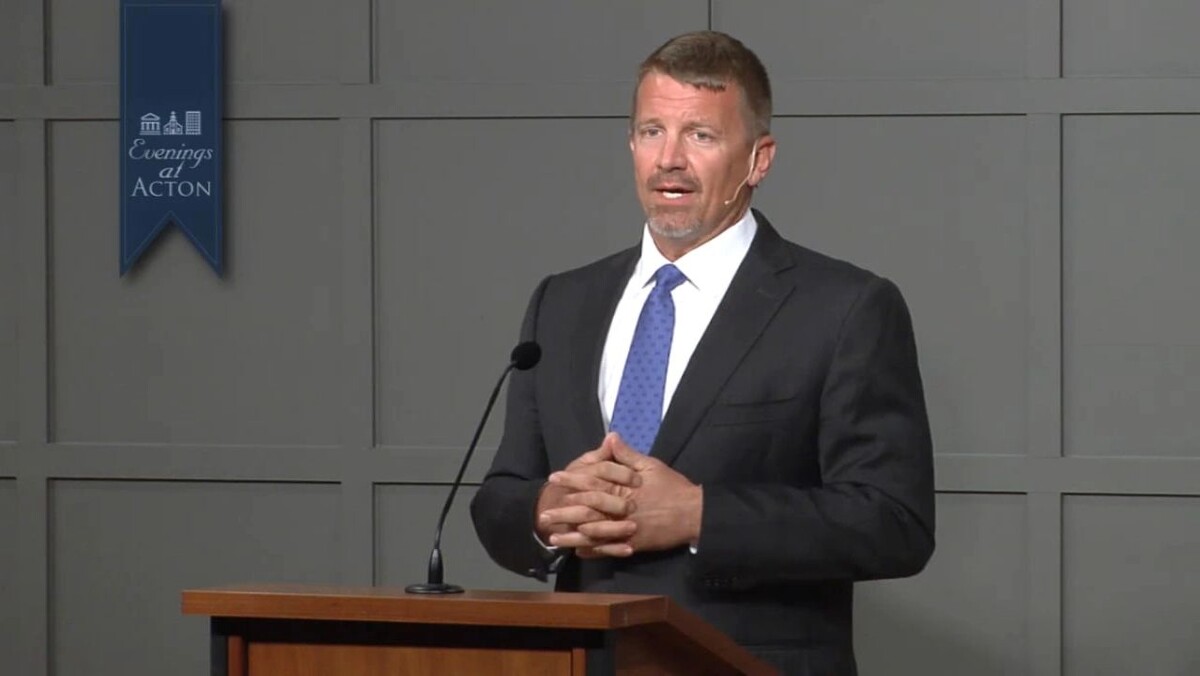    Эрик Принс. Кадр видео канала Acton Institute/YouTube