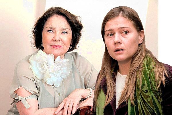 У Марии Голубкиной были непростые отношения с матерью, но в итоге обе женщины смогли понять друг друга