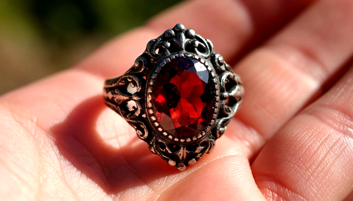 Загадочный перстень теперь всегда со мной.