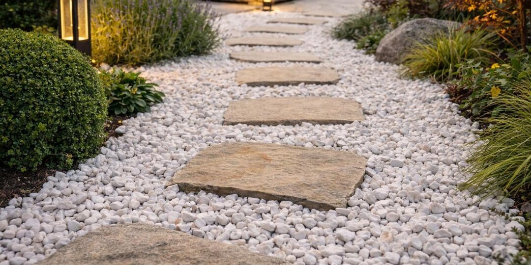 Сухой ручей оживает без воды: этот материал создает узоры, которые не боятся ливней