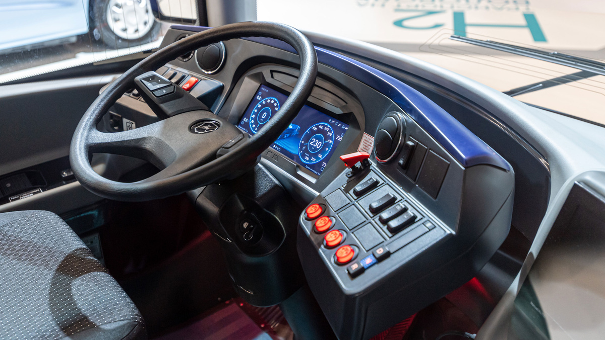    автобус кабина руль ГЛ