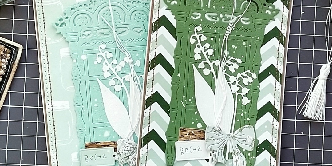 Весенние добрые открытки. МК от Анны Новиковой